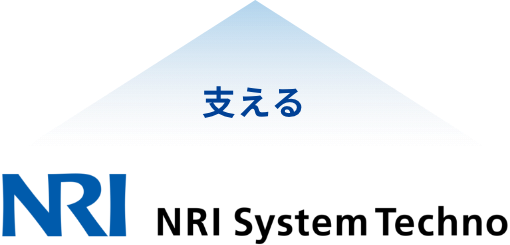 支える