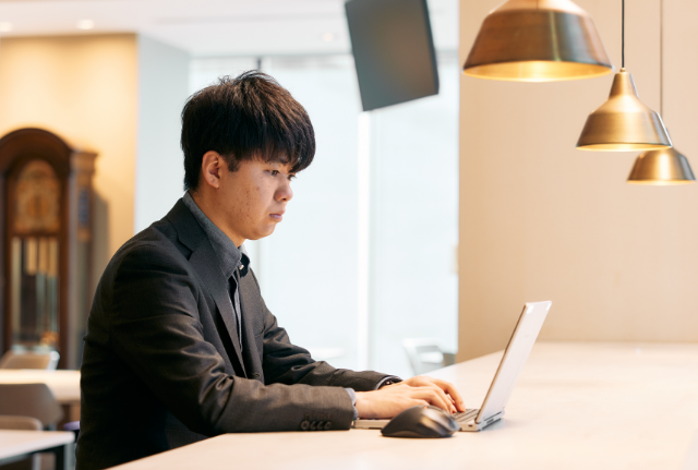 S.Kさんの仕事風景①