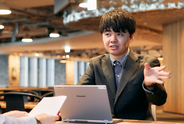 S.Kさんの仕事風景②